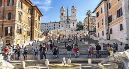 Convento e iglesia de Trinitá dei Monti