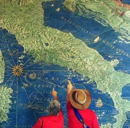 La Galería de los Mapas de los Museos Vaticanos 