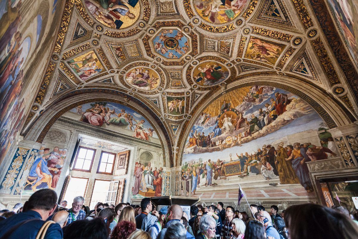 Visitantes en el Vaticano