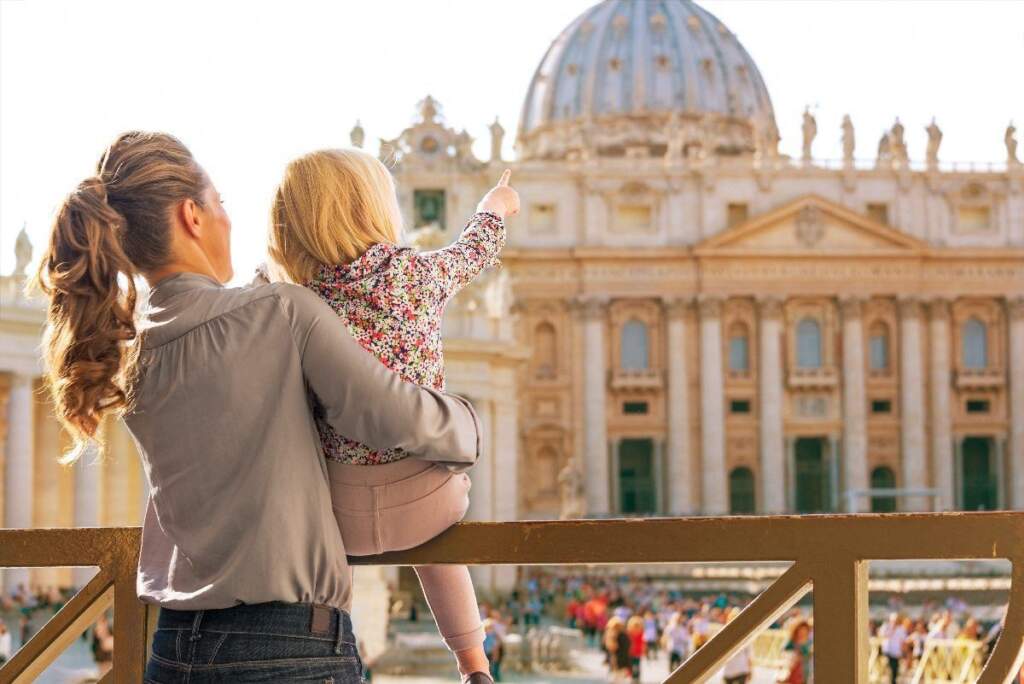 Visitar el Vaticano con niños
