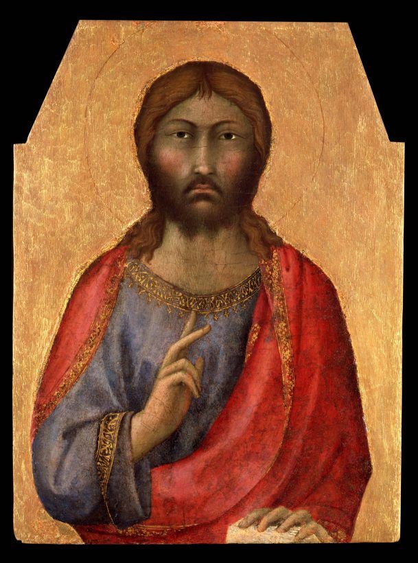 Cristo Redentor, Simone Martini, Pinacoteca Vaticana